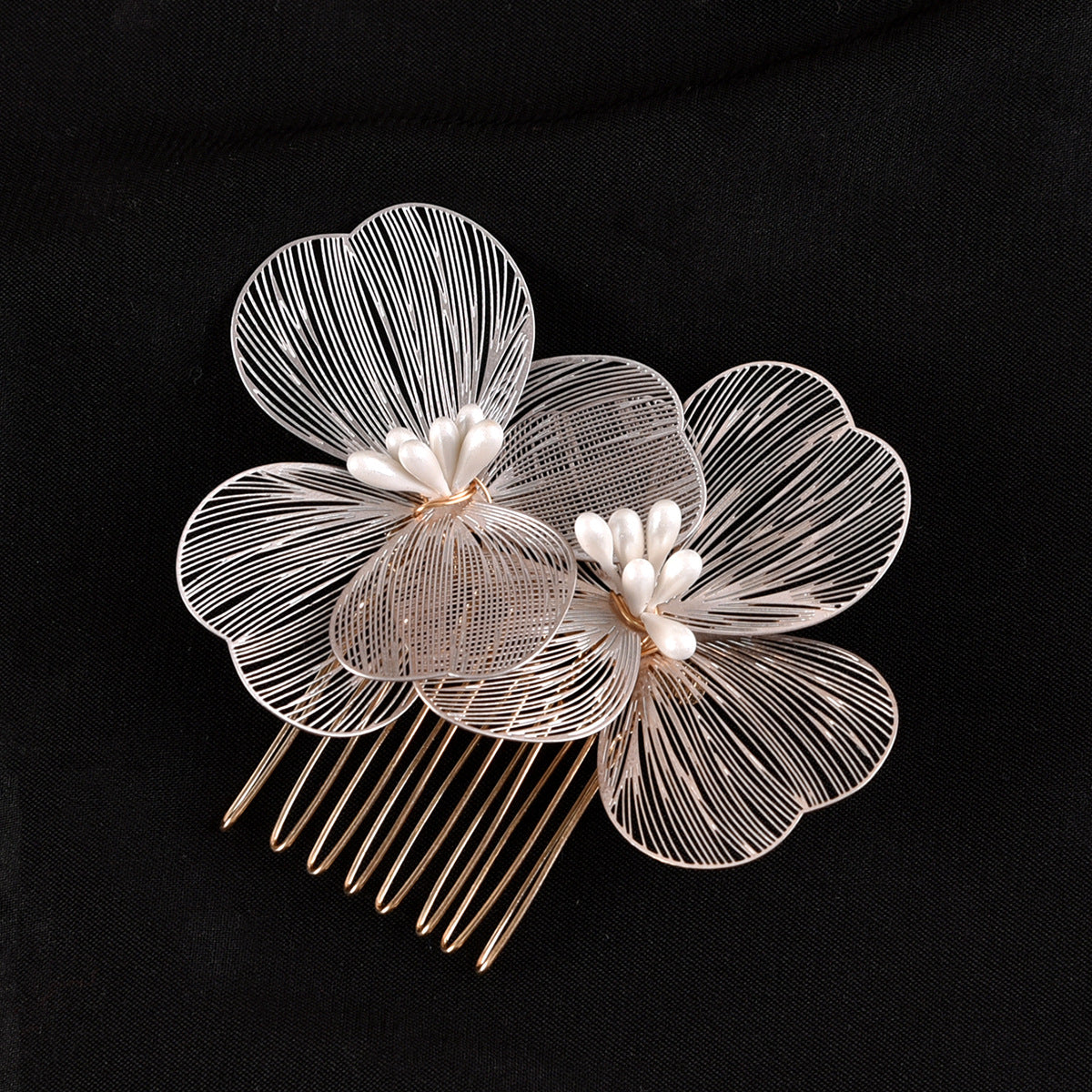 Bridal Flower Comb