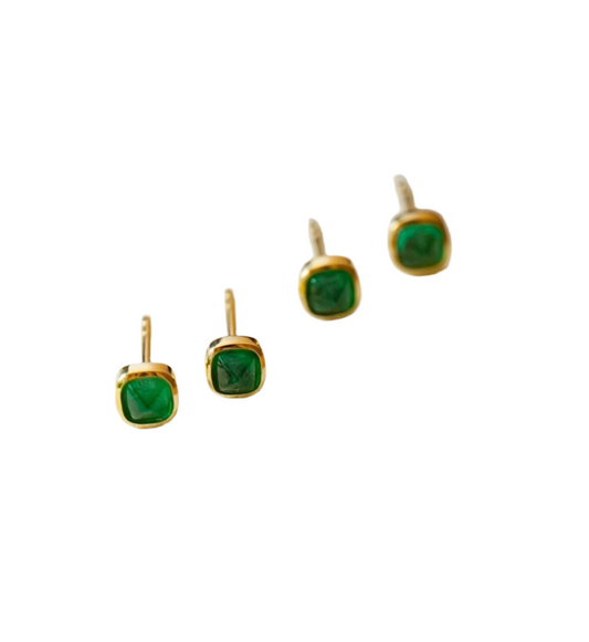 Colored Gemstone Earrings