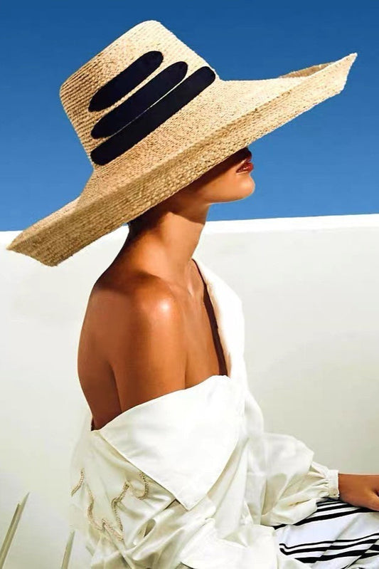 Raffia Beach Holiday Sun Hat