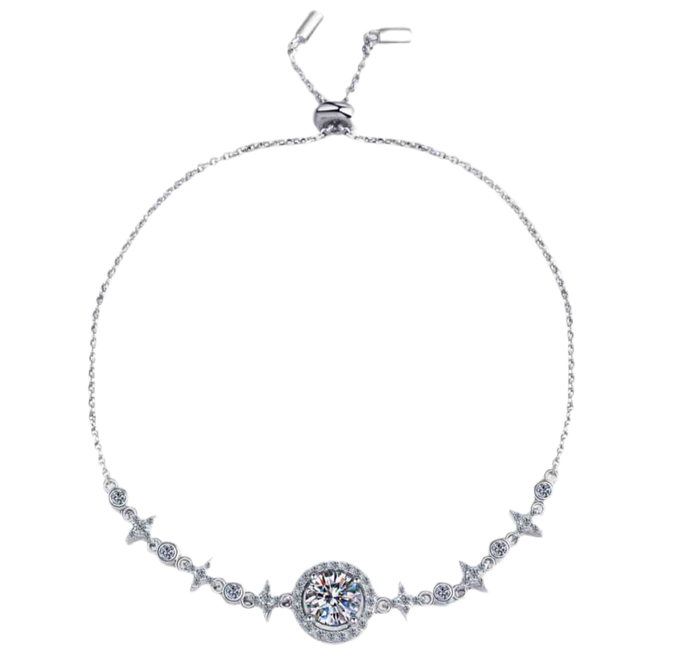 Delicate Moissanite Bracelet
