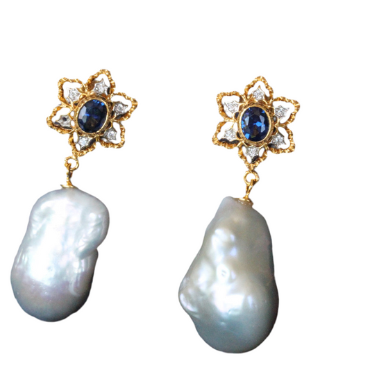 Baroque Freshwater Pearl Earrings