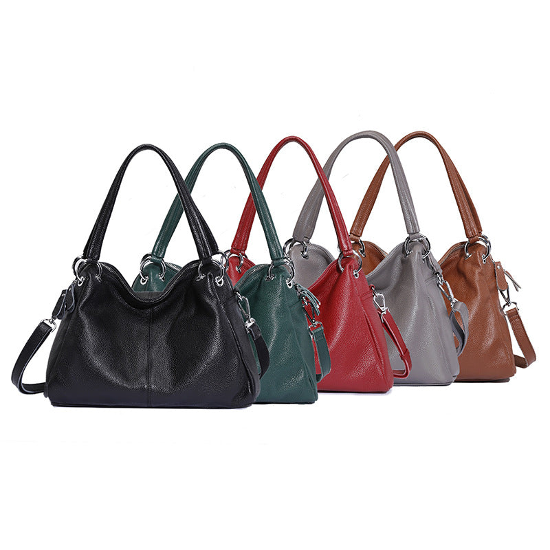 Soft Leather Crossbody  Handbag