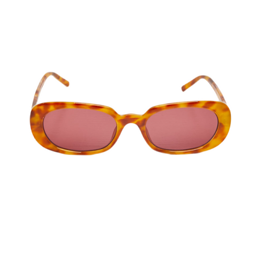 Oval Full Rim Sunglasses