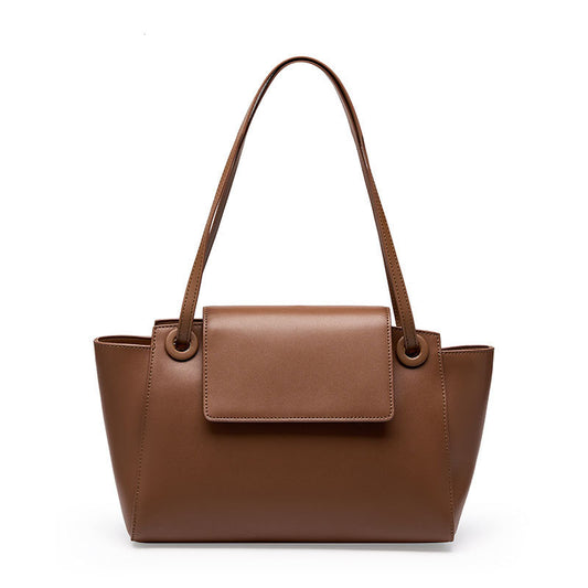 Leather Commuter Handbag