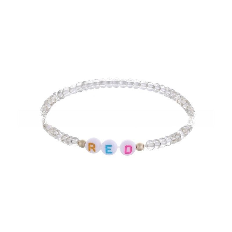 Taylor Bracelet English Name Beads Bracelet